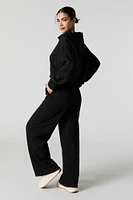 Active Wide Leg Fleece Sweatpant