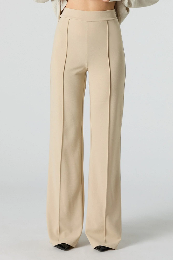 Pleated Flare Dress Pant