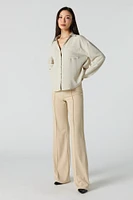 Pleated Flare Dress Pant