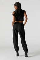 Drawstring Dress Pant