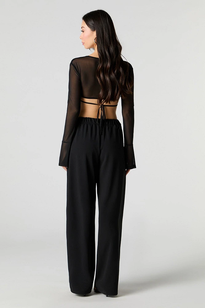 Drawstring Dress Pant