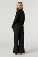 Pleated Wide Leg Pant