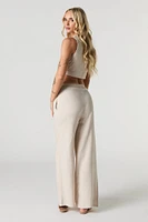 Pleated Wide Leg Pant