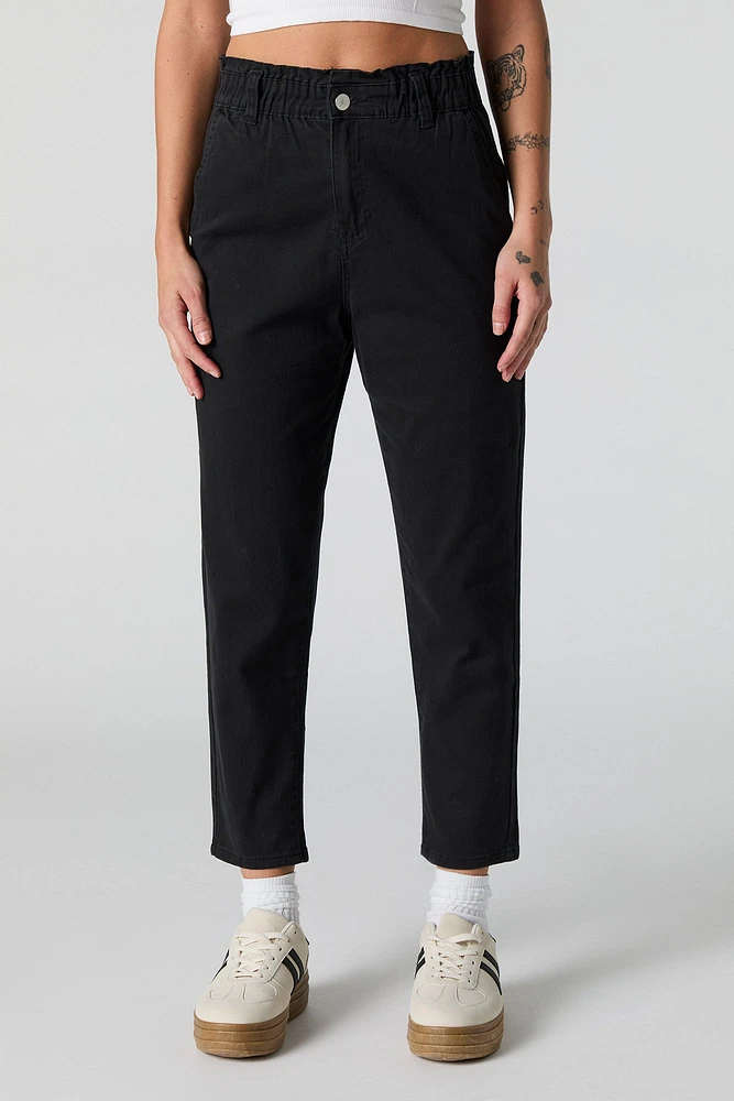Pantalon à taille roulée