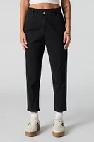 Pantalon à taille roulée