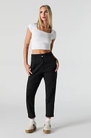 Pantalon à taille roulée