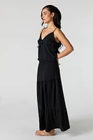 Flowy Tiered Maxi Skirt
