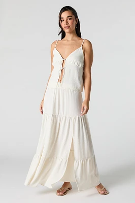 Flowy Tiered Maxi Skirt
