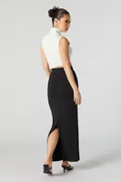 Contour Double Layered Maxi Skirt