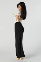 Contour Slit Maxi Skirt