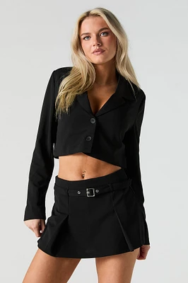Minijupe-short avec ceinture