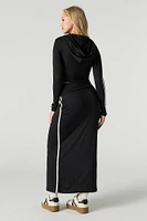Active Soft Foldover Waist Maxi Skirt
