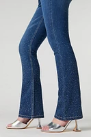 Rhinestone Flare Jean