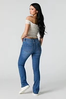 Mid Rise Stretch Jean