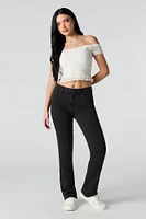 Mid Rise Stretch Jean