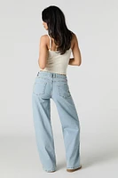 Low Rise Wide Leg Jean