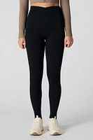 Active Ribbed V Waist Legging