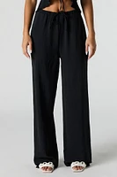 Flowy Drawstring Wide Leg Pant