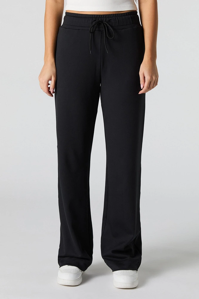 Pantalon habillé doux avec taille coulissante