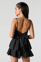 Combi-short volanté à surplis