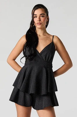 Combi-short volanté à surplis