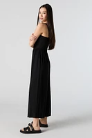 Scoop Neck Wide Leg Jumpsuit