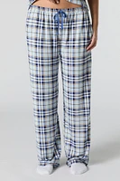 Collared Button-Up Top & Pant 2 Piece Pajama Set