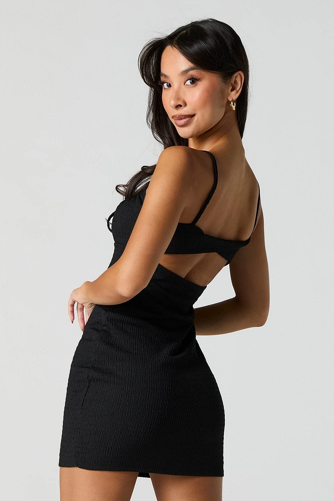 Minirobe texturée avec attache