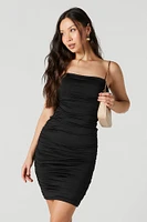 Ruched Mini Dress