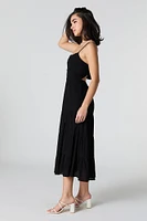 Sweetheart Tie Back Midi Dress
