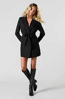 Mini Belted Blazer Dress