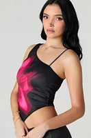 Contour One Shoulder Tank
