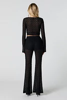 Lace Flare Pant