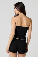 Short en molleton imprimé