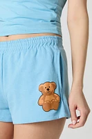Short en molleton à imprim