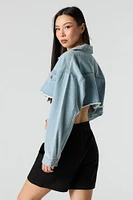 Short en molleton à taille coulissante