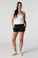 Solid Fleece Short