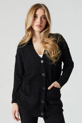 Mossy Button-Up Cardigan