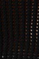 Cache-épaule écourté en tricot ouvert