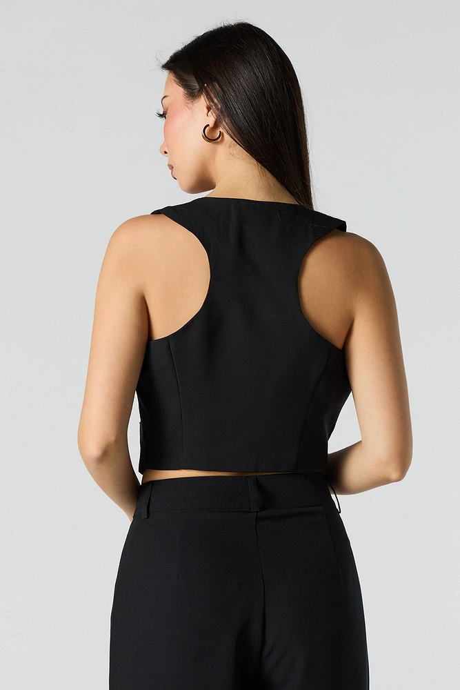 Veste boutonnée courte