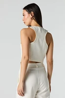 Veste boutonnée courte