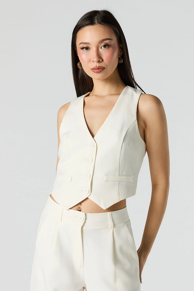 Veste boutonnée courte