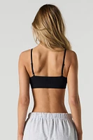 Bralette côtelée sans couture