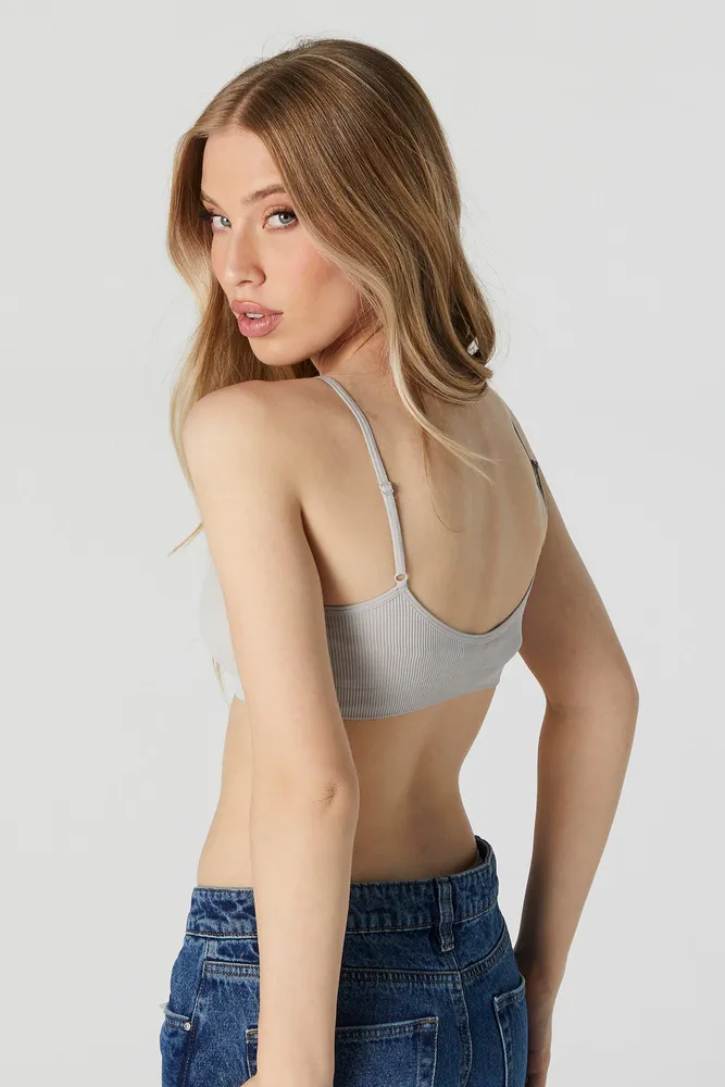 Seamless Ribbed Bralette