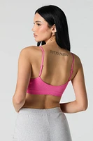 Seamless Ribbed Bralette