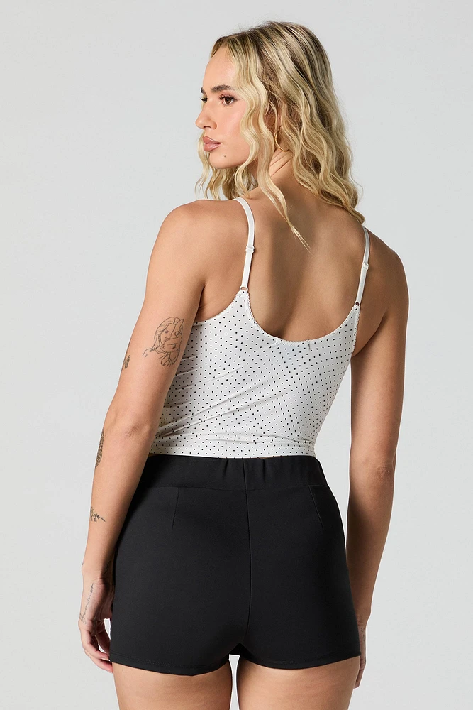 Camisole en filet à col V