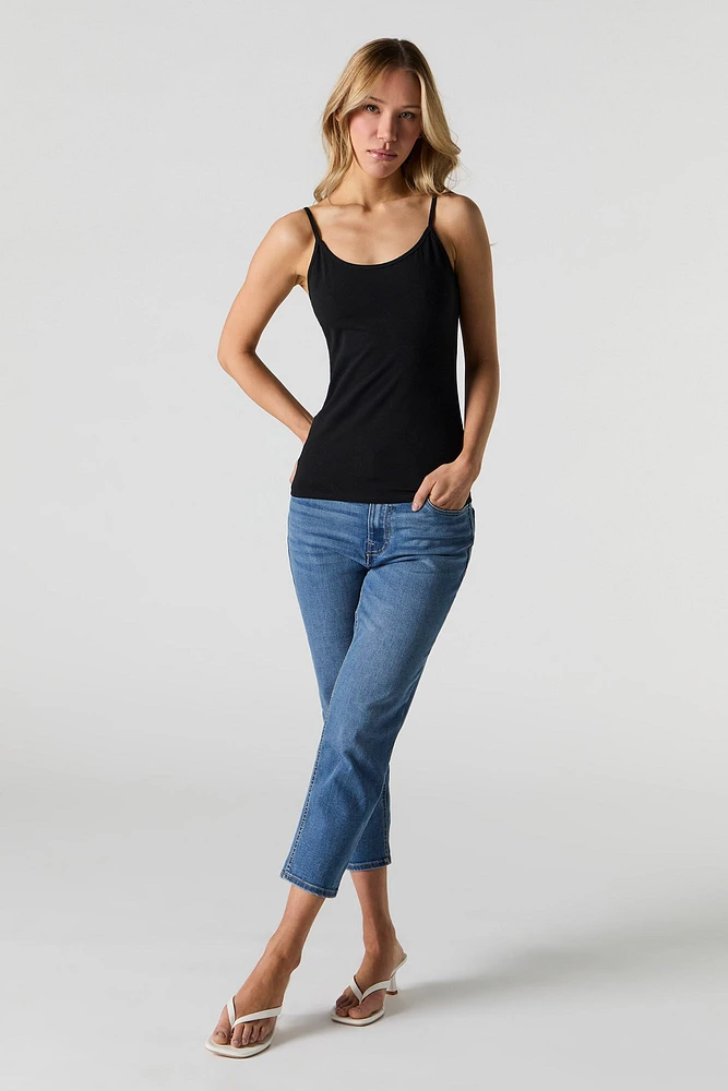 Solid Scoop Neck Cami