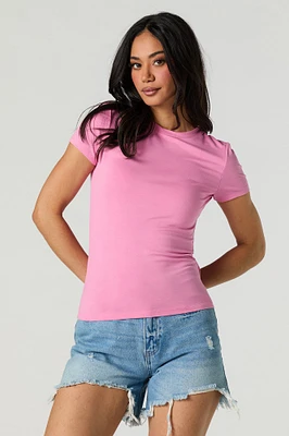 Fitted Crewneck T-Shirt