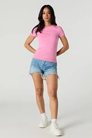 Fitted Crewneck T-Shirt