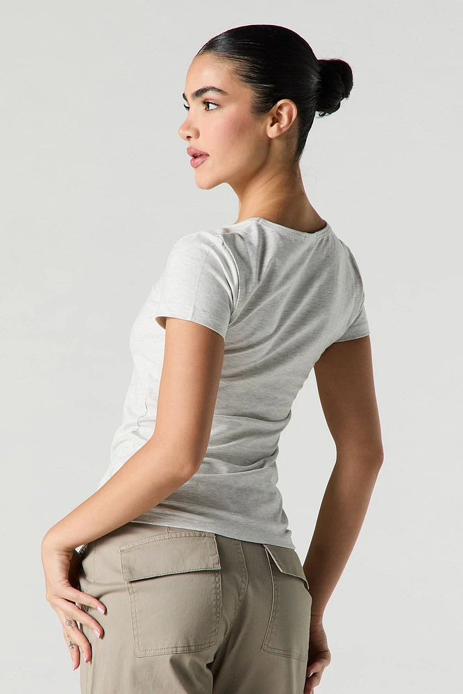High Neck T-Shirt